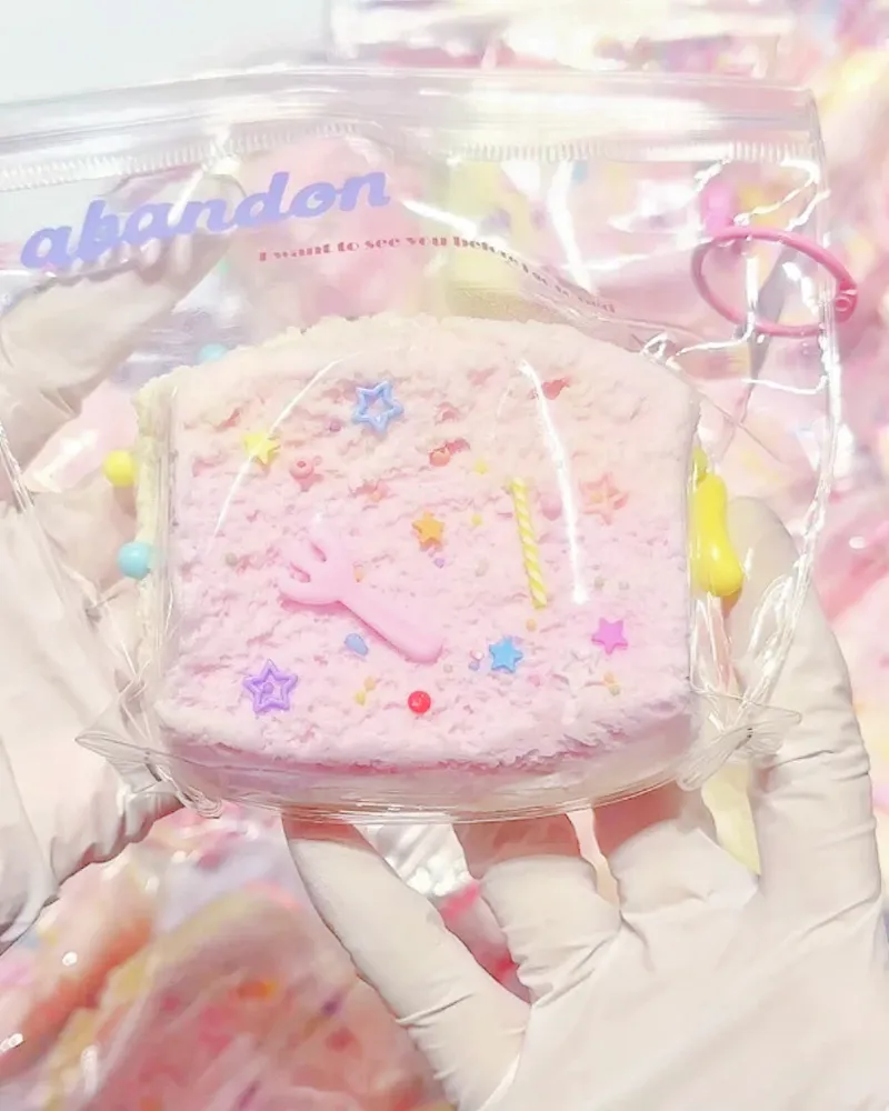 Squishy Double Toast Stress Relief Toy — photo 2