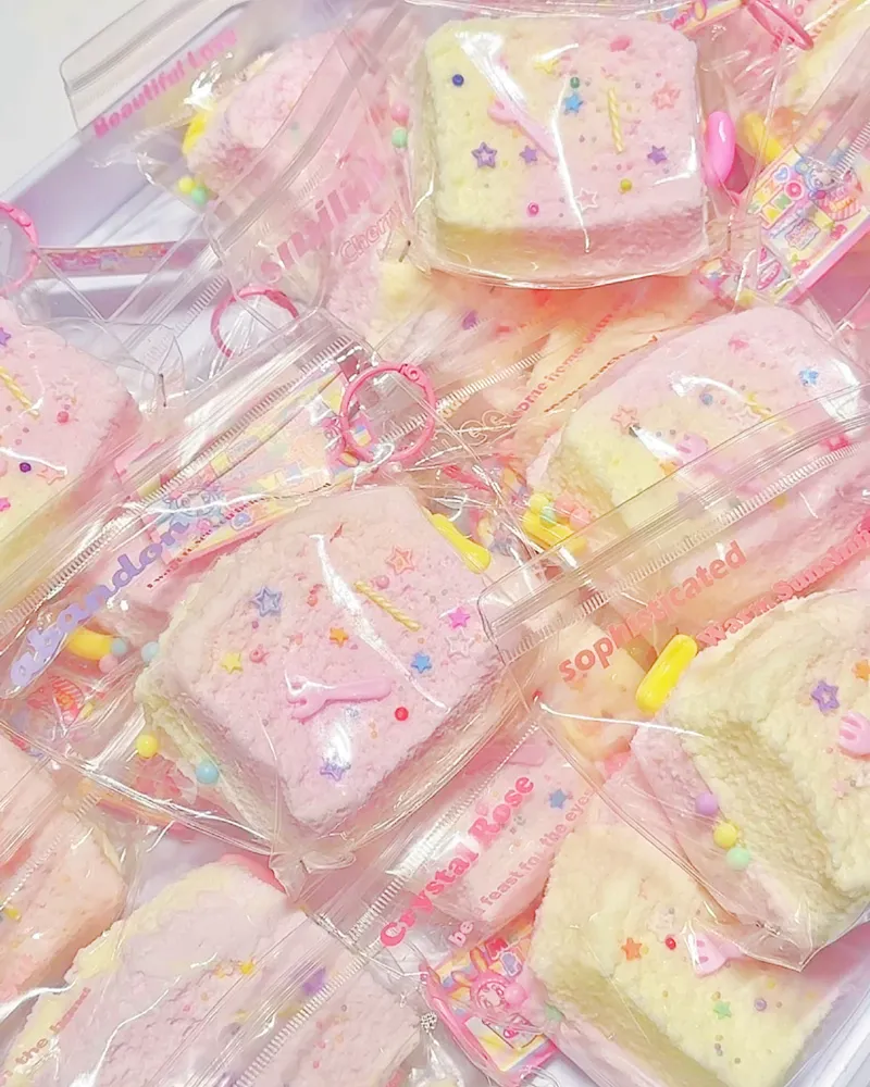 Squishy Double Toast Stress Relief Toy — photo 3