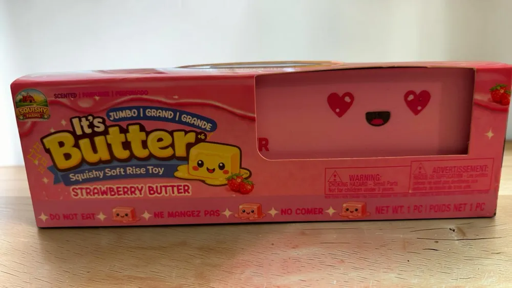 Squishy Farms It's Butter Jumbo Strawberry Scented