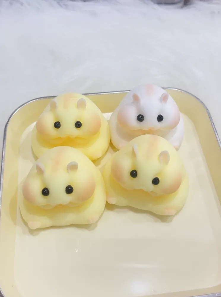 Squishy Hamster Stress Relief Toy with Starches — photo 4