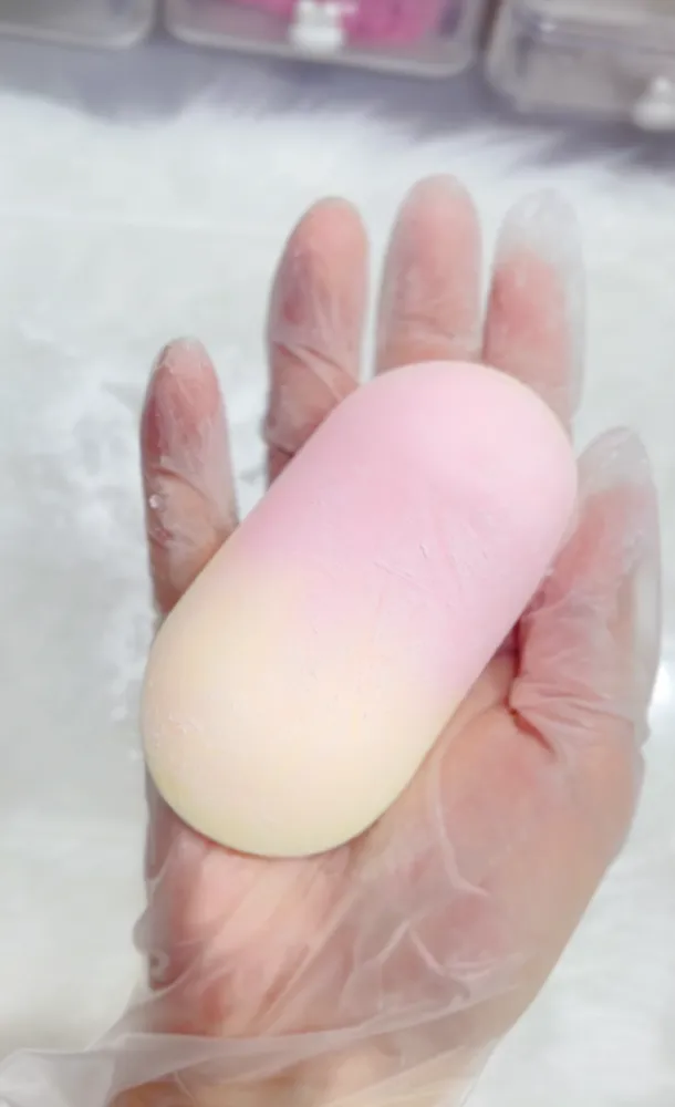 Squishy Rice Mochi Stress Relief Decompression Toy w/ Powder — photo 3