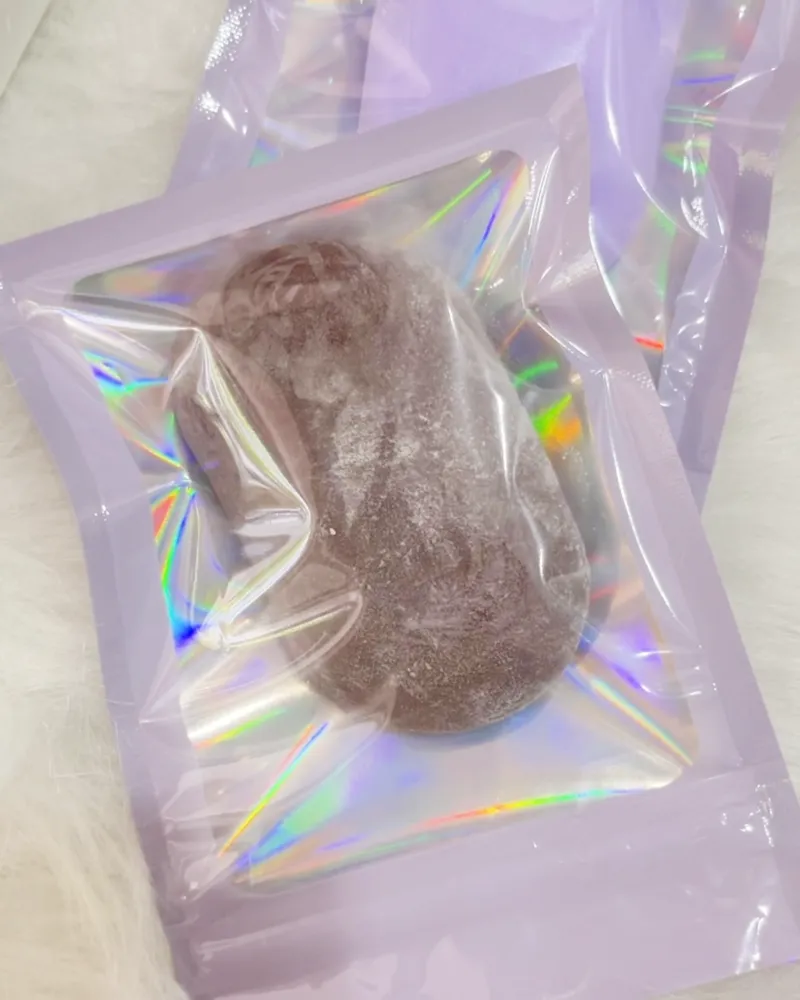 Squishy Rice Mochi Stress Relief Decompression Toy w/ Powder — photo 5