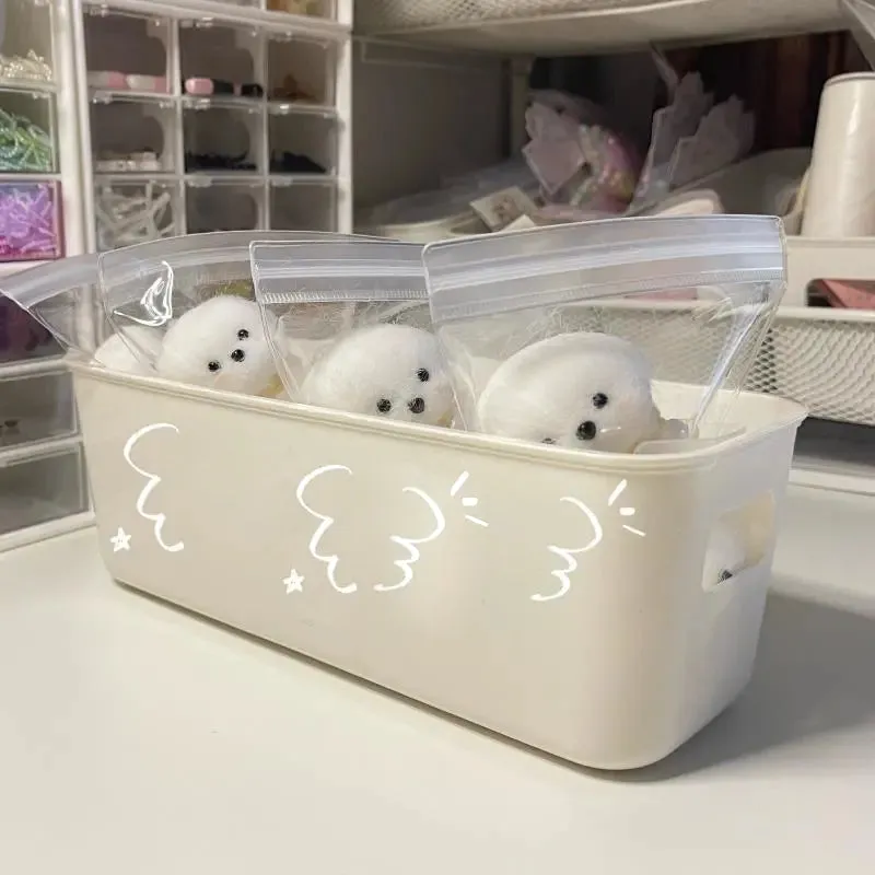 Squishy Tiny Bichon Dog Stress Relief Decompression Toy w/ Flocking — photo 4