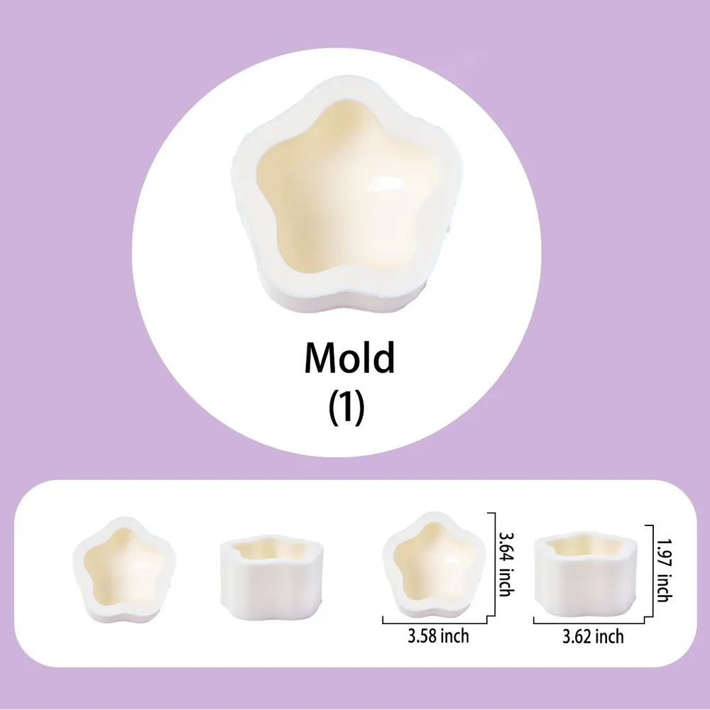 Star Taba Squishy DIY Mold Set — photo 2
