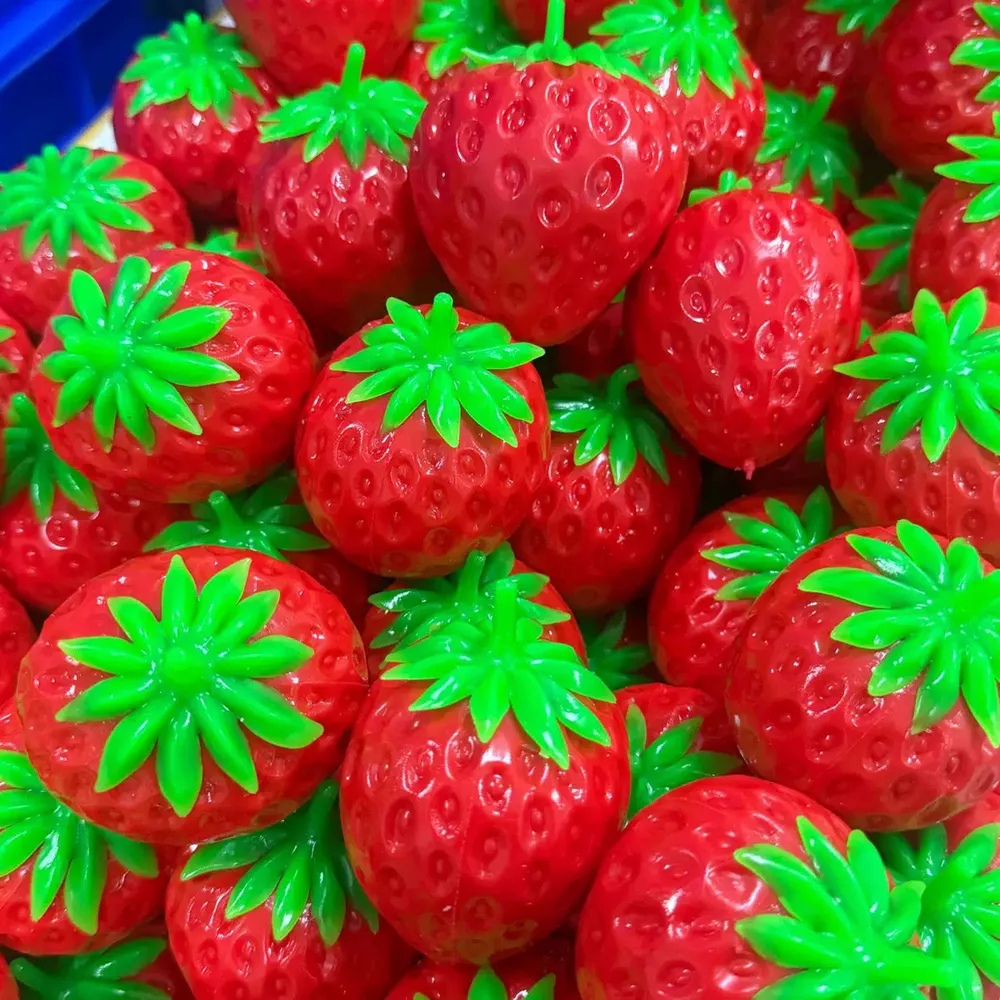 Strawberry Blacks Stress Ball Squishy Stress Relief Decompression Toy — photo 3