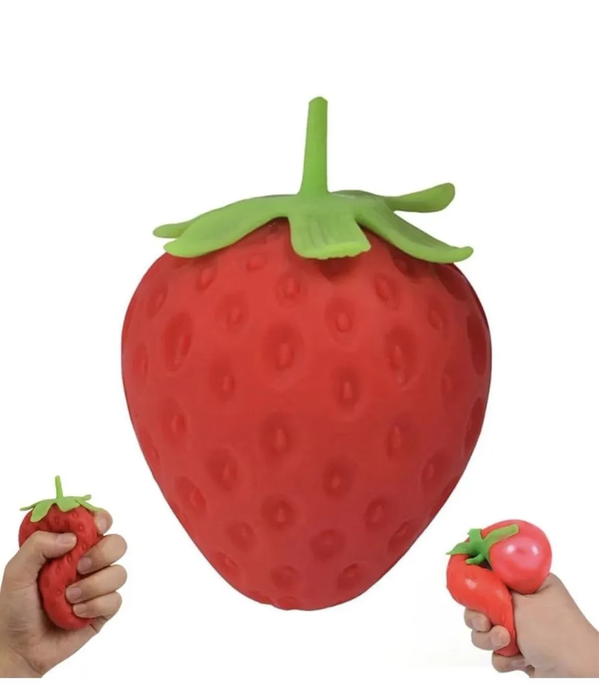 Strawberry Squishy Squeeze Ball