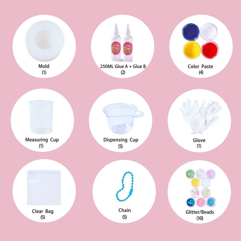 Strawberry Taba Squishy DIY Mold Set — photo 4