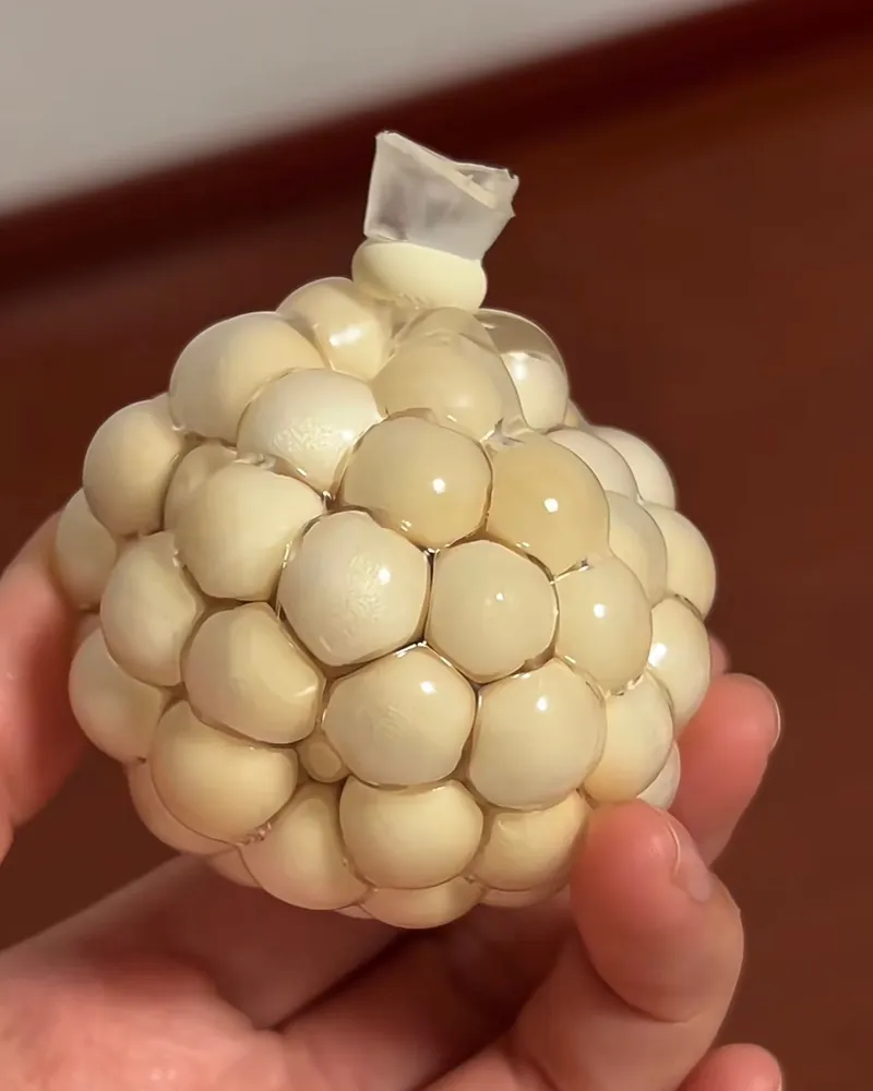 Stress Ball Glass Beads Filling Squishy Stress Relief Decompression Toy — photo 6