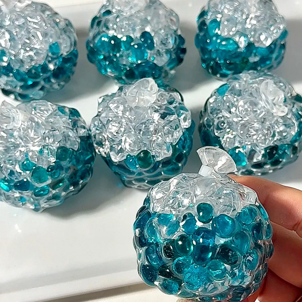 Stress Ball Glass Filler Squishy Stress Relief Decompression Toy — photo 2