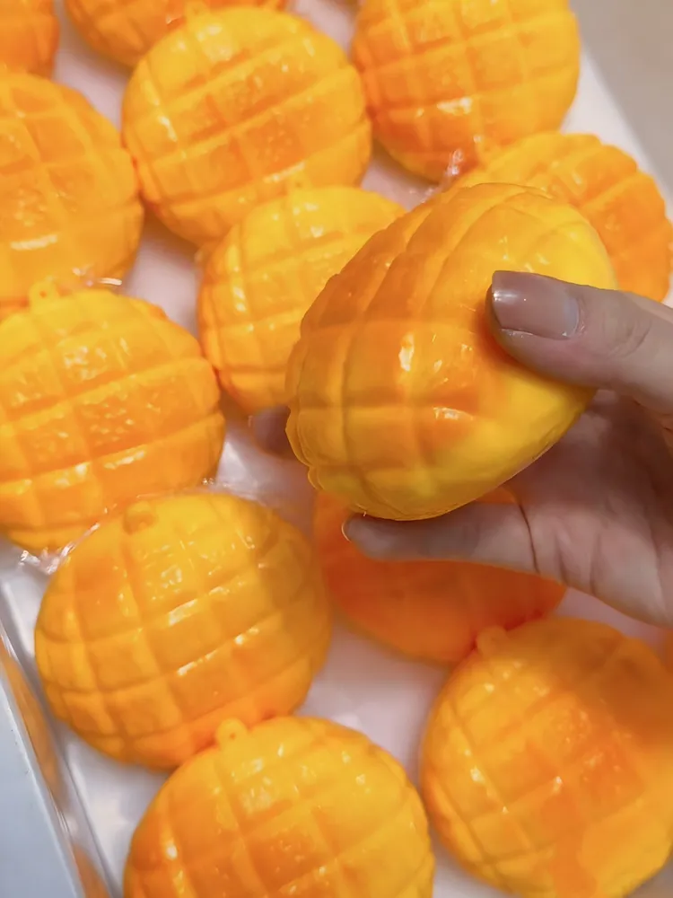 Stress Ball Melon Bread Squishy Stress Relief Decompression Toy — photo 2