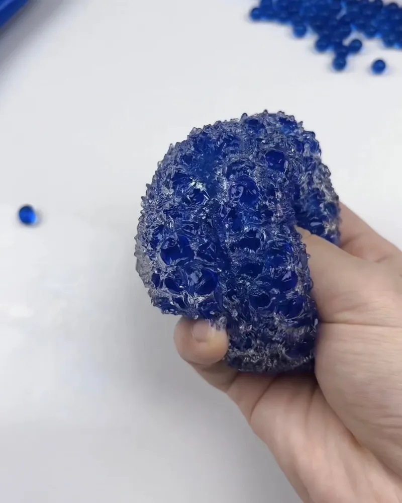 Stress Ball Sapphire Blue Squishy Stress Relief Decompression Toy — photo 2