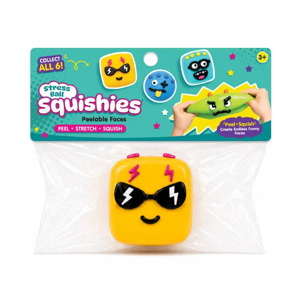 Stress Ball Squishies Peelable Faces Fidget Toy Character