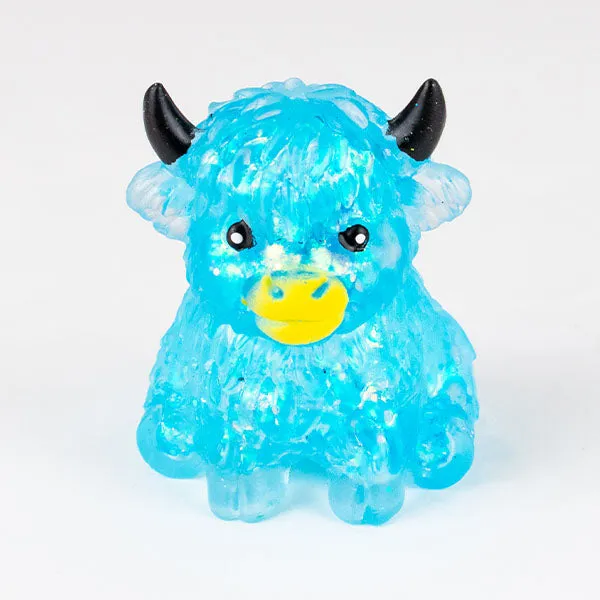 Sugah-Mals Glitter Cows Sugar Stress Ball Squishies Fidget Toy — photo 3