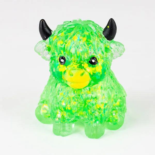 Sugah-Mals Glitter Cows Sugar Stress Ball Squishies Fidget Toy — photo 4