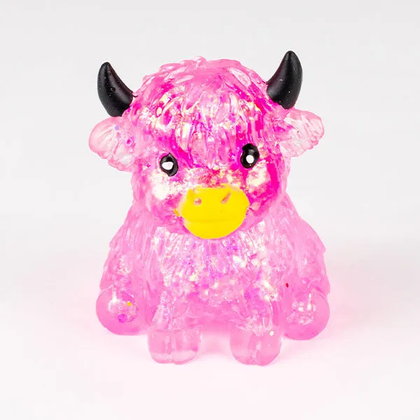 Sugah-Mals Glitter Cows Sugar Stress Ball Squishies Fidget Toy — photo 5