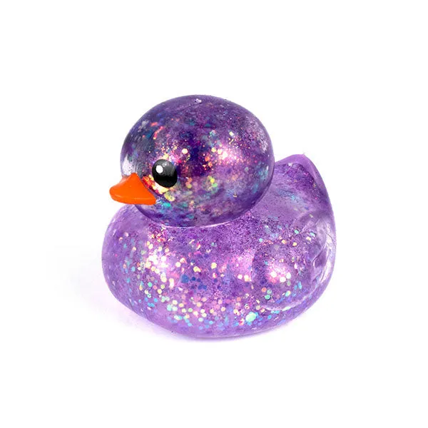 Sugah-Mals Glitter Ducks Sugar Stress Ball Squishies Fidget Toy — photo 3