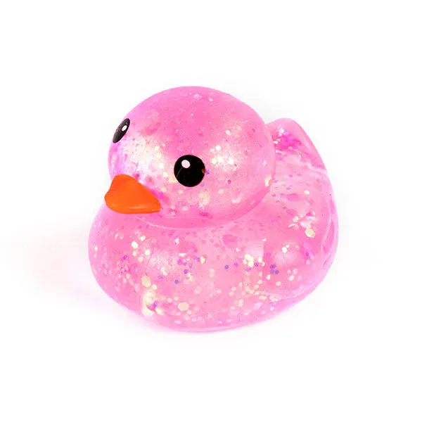 Sugah-Mals Glitter Ducks Sugar Stress Ball Squishies Fidget Toy — photo 4
