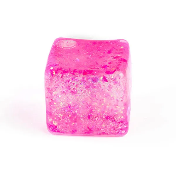 Sugah-Mals Glitter Square Sugar Cube Stress Ball Squishy Fidget Toy — photo 5