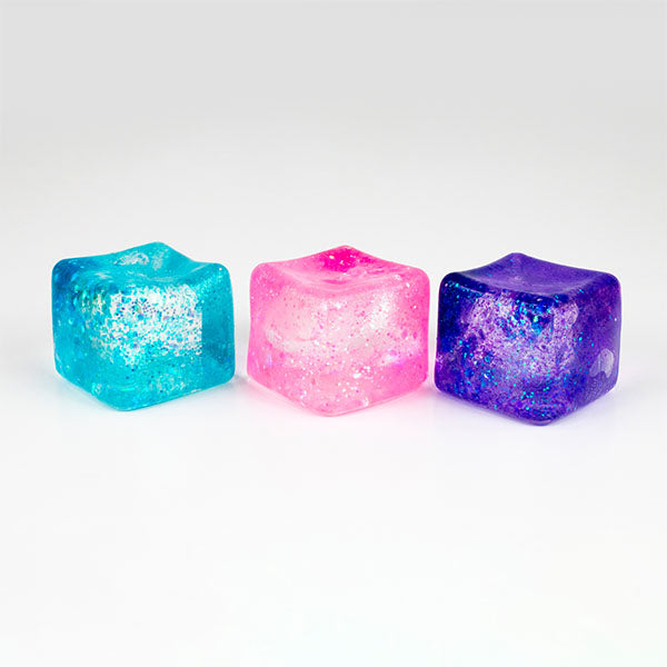 Sugah-Mals Glitter Sugar Cube Stress Ball Squishies Fidget Toy