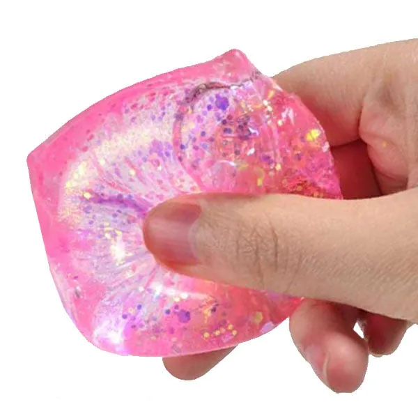 Sugah-Mals Glitter Sugar Cube Stress Ball Squishies Fidget Toy — photo 2
