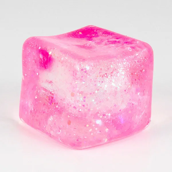Sugah-Mals Glitter Sugar Cube Stress Ball Squishies Fidget Toy — photo 3