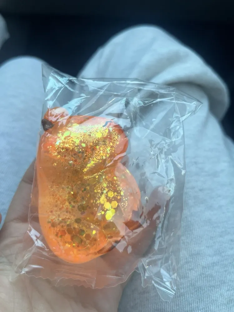 Sugar Squeeze Glitter Capybara Squishy
