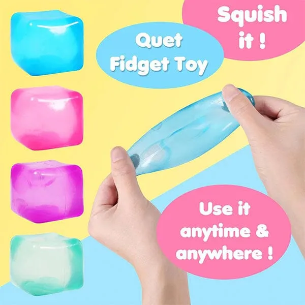 SugarSqueez Cube Original Size Squishies Fidget Sugar Stress Ball — photo 5