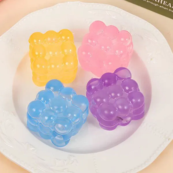 SugarSqueez Squishies Bubble Cube Maltose Fidget Stress Ball — photo 5