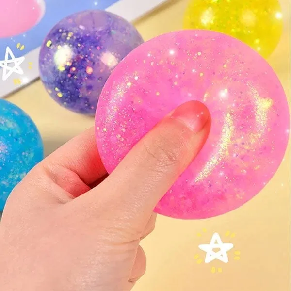 SugarSqueez Squishies Fidget Sugar Glitter Stress Ball — photo 4