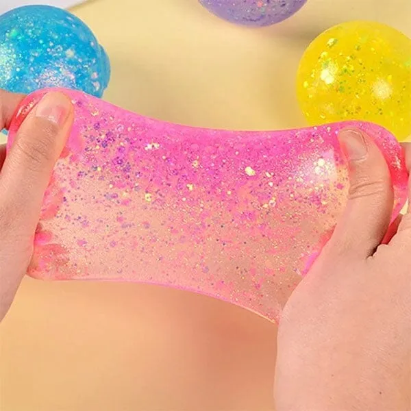 SugarSqueez Squishies Fidget Sugar Glitter Stress Ball — photo 5
