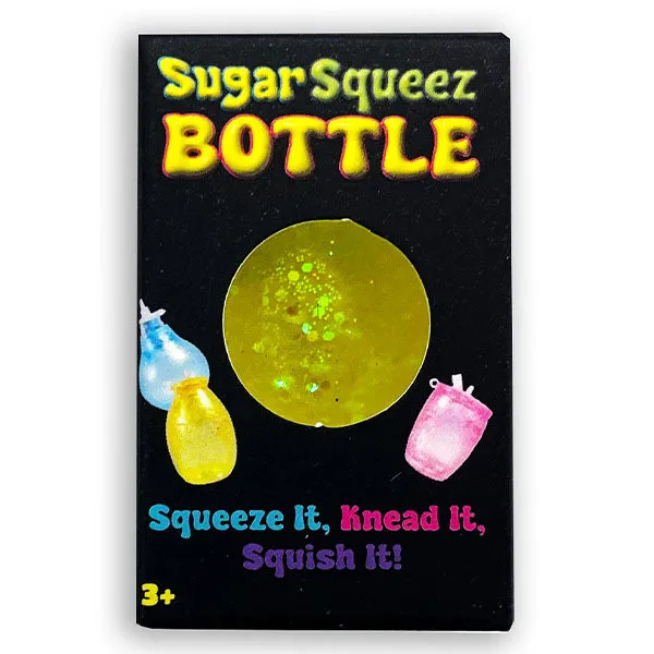 SugarSqueez Squishies Glitter Bottle Maltose Fidget Stress Ball