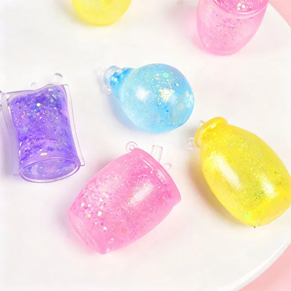 SugarSqueez Squishies Glitter Bottle Maltose Fidget Stress Ball — photo 5