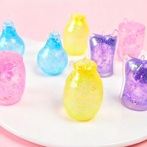 SugarSqueez Squishies Glitter Bottle Maltose Fidget Stress Ball — photo 6