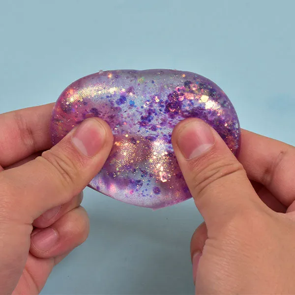 SugarSqueez Squishies Glitter Heart Maltose Fidget Stress Ball — photo 5
