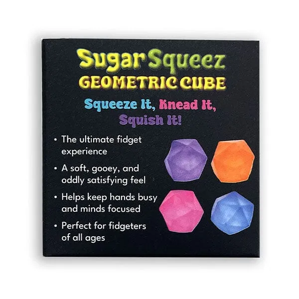 SugarSqueez Squishies Maltose Geometric Cube Fidget Stress Ball — photo 2