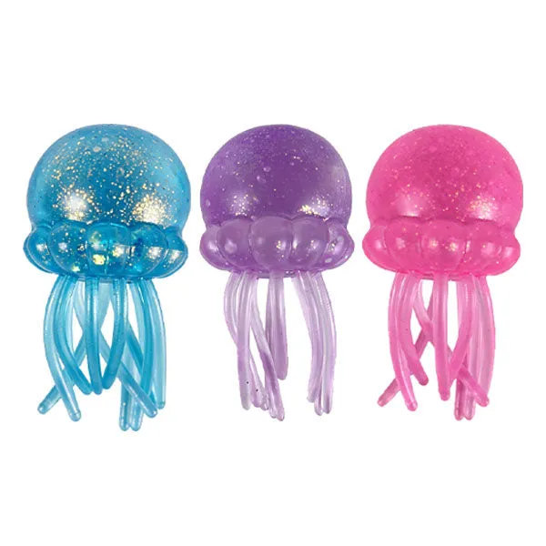 SugarSqueez Squishies Maltose Jellyfish Glitter Fidget Stress Ball — photo 3