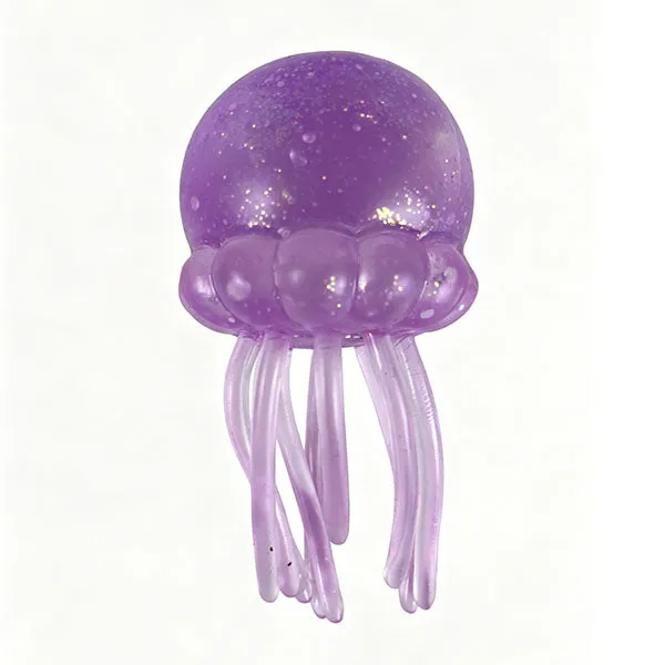 SugarSqueez Squishies Maltose Jellyfish Glitter Fidget Stress Ball — photo 4