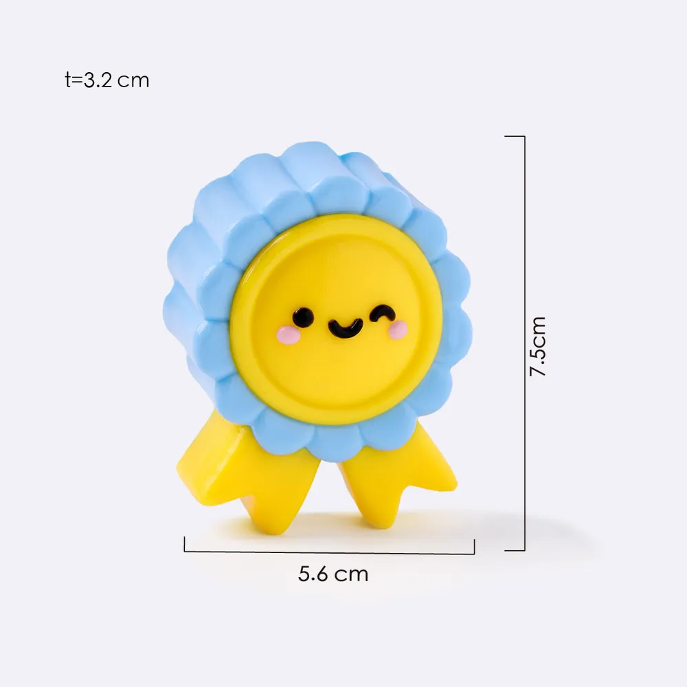 Sunflower Badge Taba Squishy — photo 2