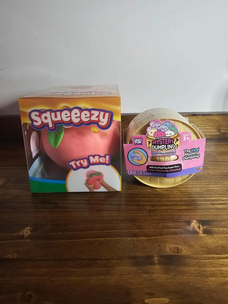 Sunny Days Jumbo Peach Squishy