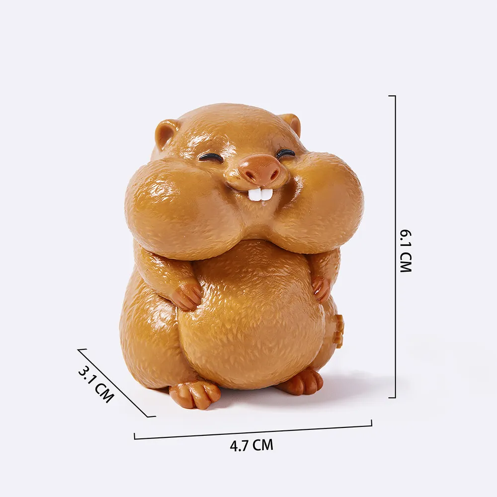 Sunny Groundhog Taba Squishy — photo 2