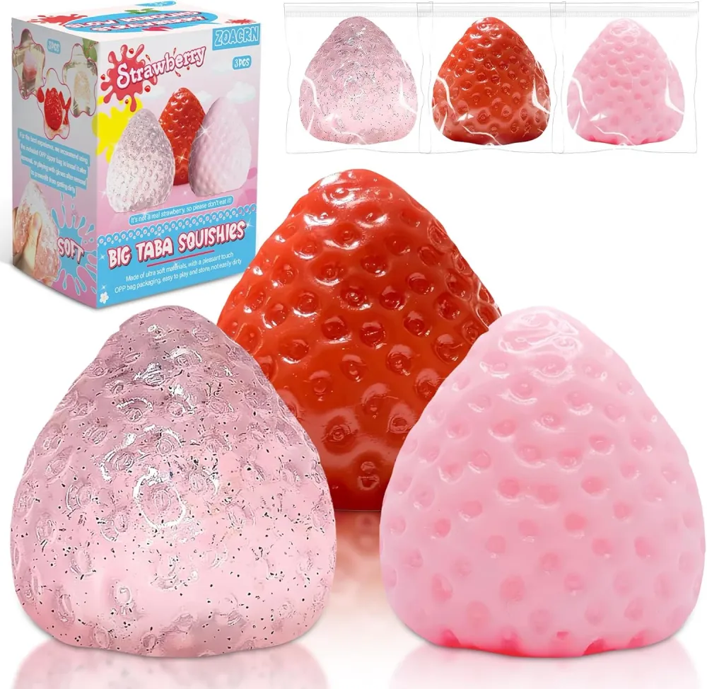 Taba Big Strawberry Squishies — photo 2