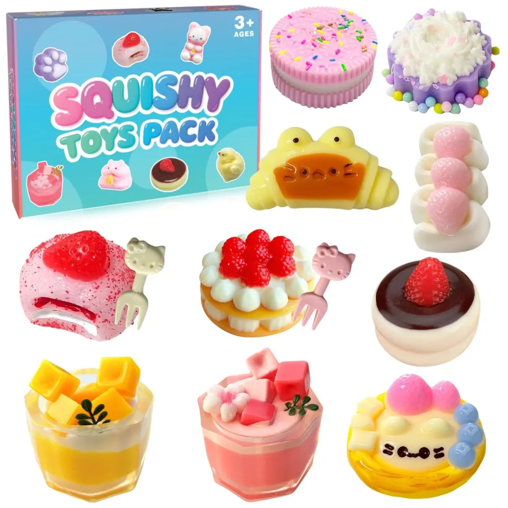 Taba Squishy 10-Pack Ultra-Realistic Dessert — photo 2