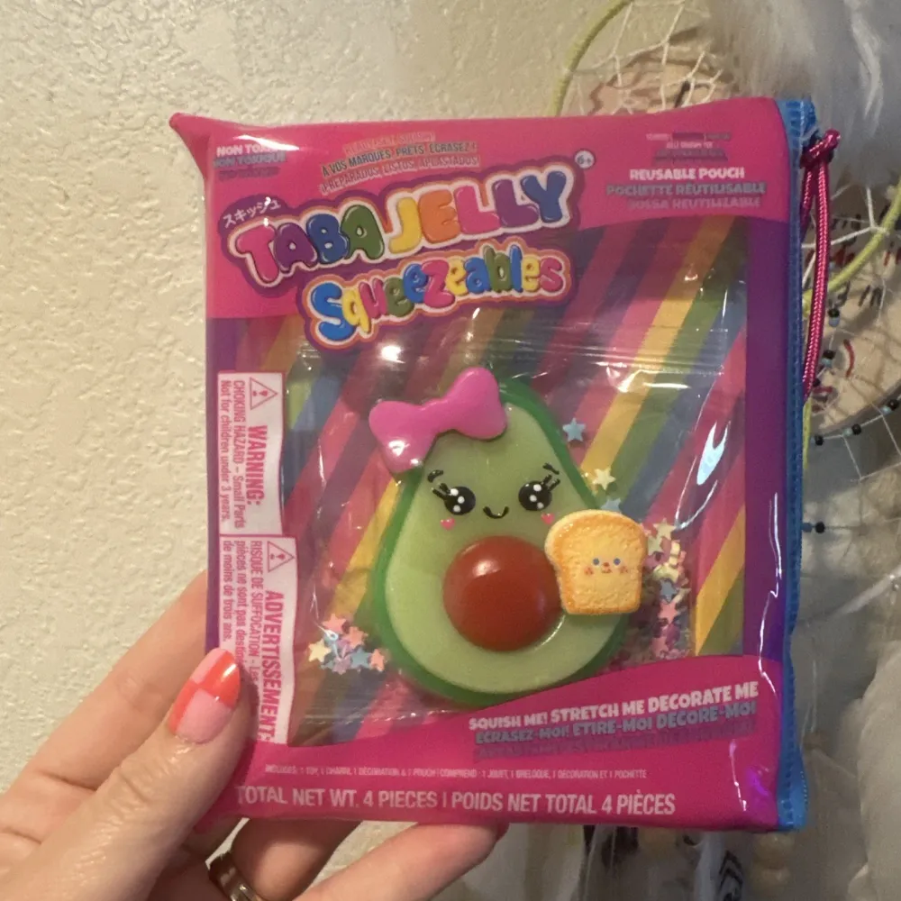 Taba Jelly Squeezeables Avocado Squishy