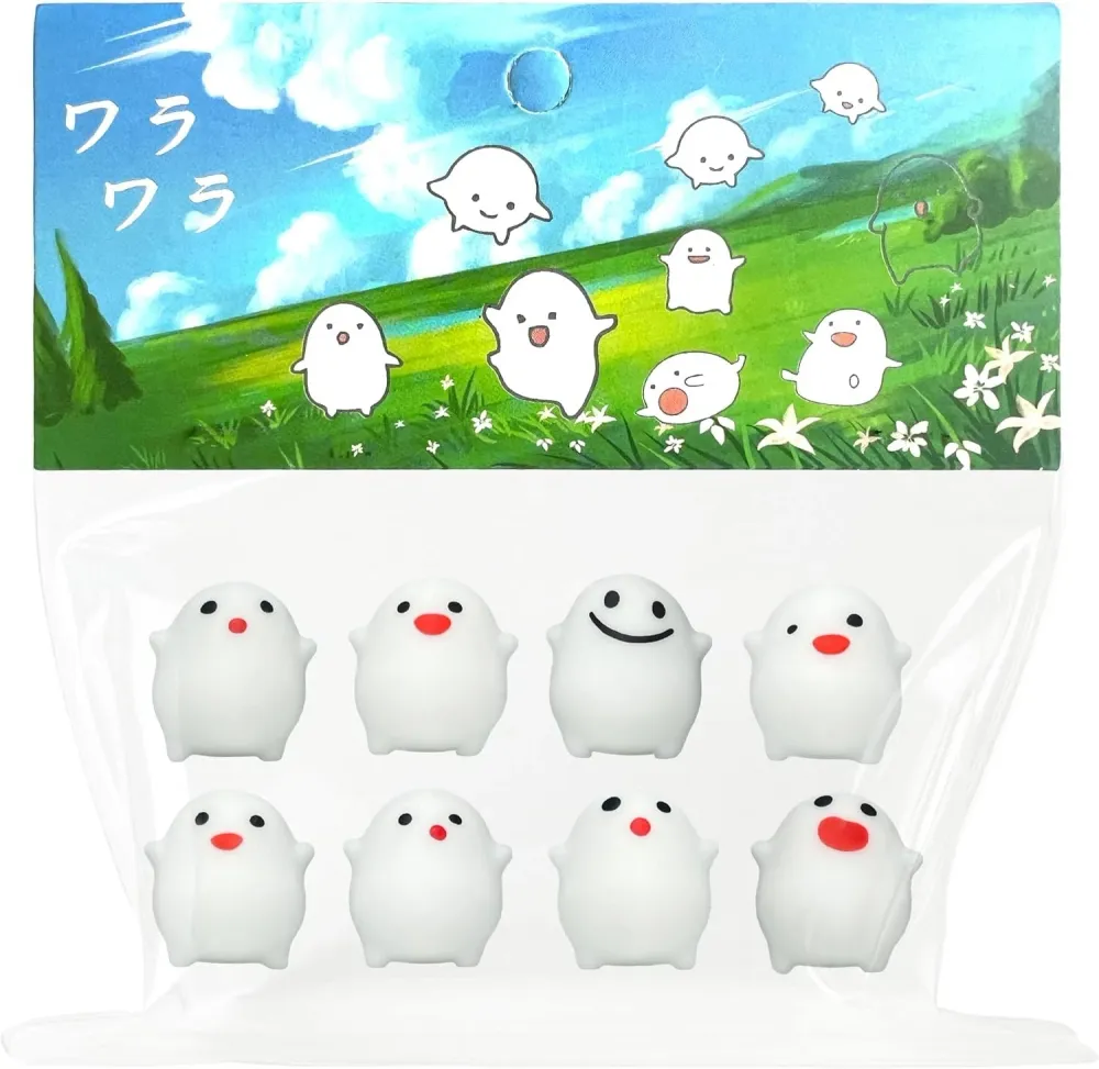Taba Kawaii Ghosts Mini Mochi Squishies