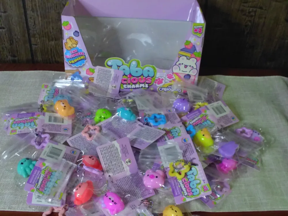 Taba-licious Squishy Charm Keychain Set