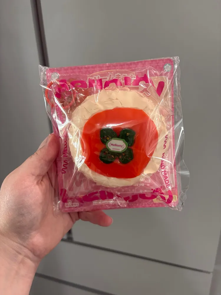 Taba Mellojoy Daifuku Squishy - Persimmon