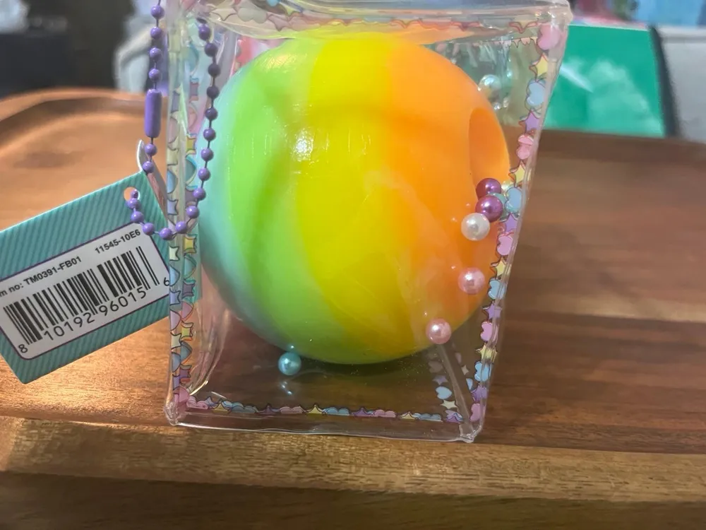 Taba Mochi XXL 3D Squishy Rainbow with Pearls