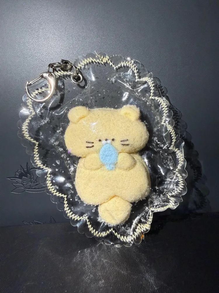 TABA Otter Pup Flocked Squishy