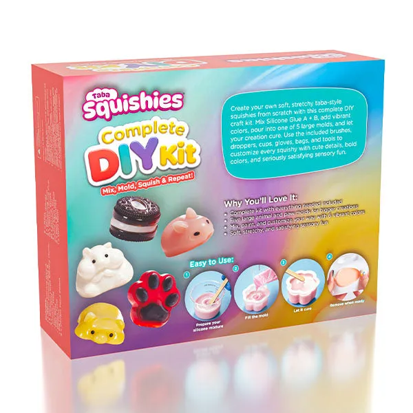Taba Squishies Complete DIY Kit (Includes 5 Molds) Make Your Own Fidget Toys! — photo 2