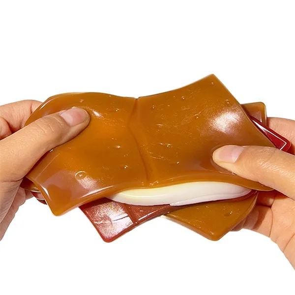 Taba Squishies Peelables Deluxe Premium Silicone Fidget Toy Chocolate S'more — photo 2